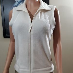 Cozy White Columbia Vest